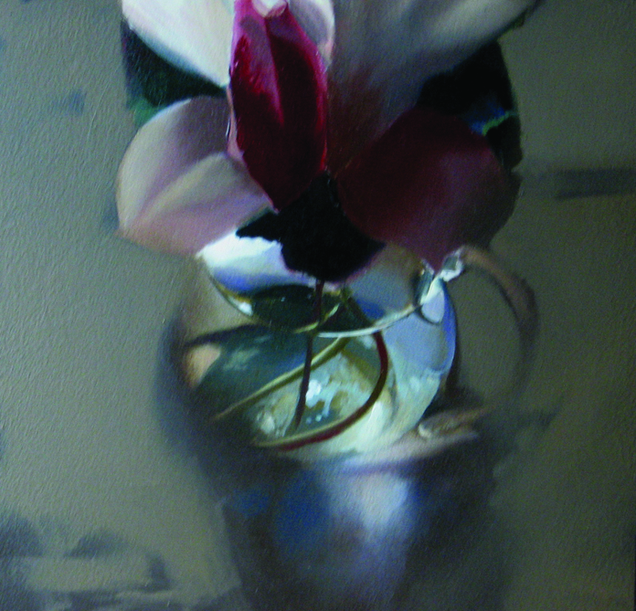 Glass vase With Flower